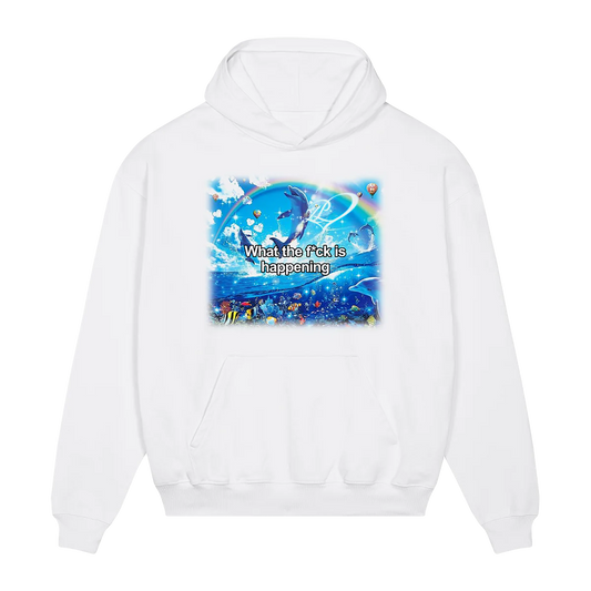White Dolphin Hoodie